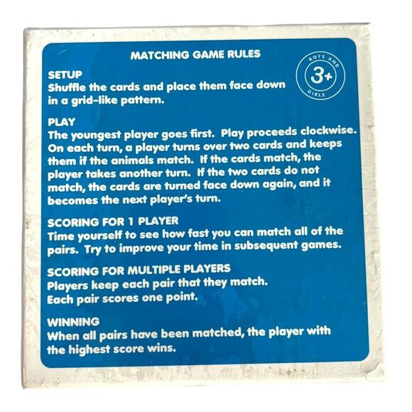 Memory Game Matching Game Pals Single or Multiplayer NEW SEALED - Picture 7 of 8